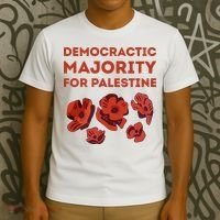 Democratic Majority For Palestine T-Shirt thumb 3