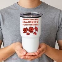 Democratic Majority For Palestine Tumbler thumb 2