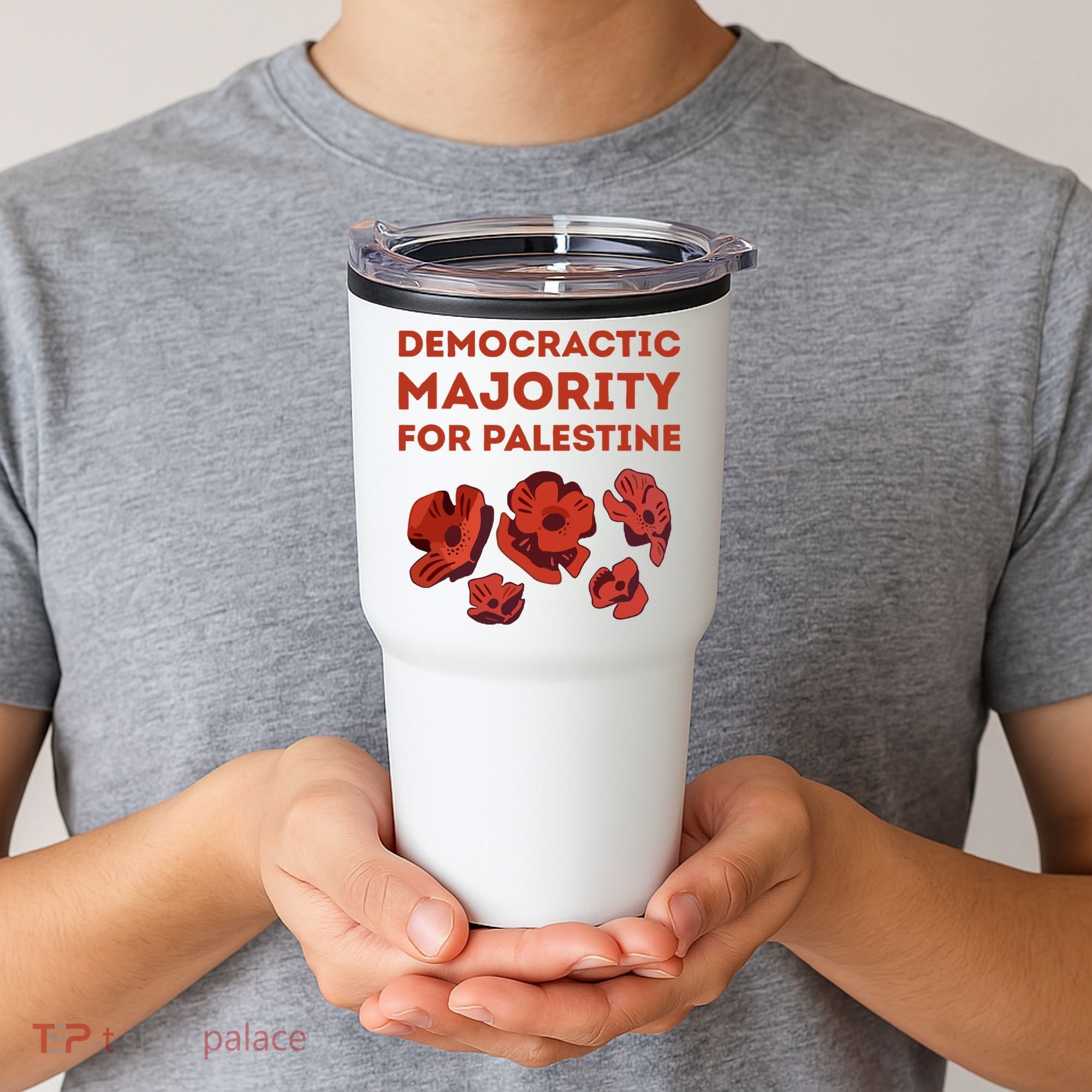 Democratic Majority For Palestine Tumbler