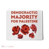 Democratic Majority For Palestine Mousepad thumb 0
