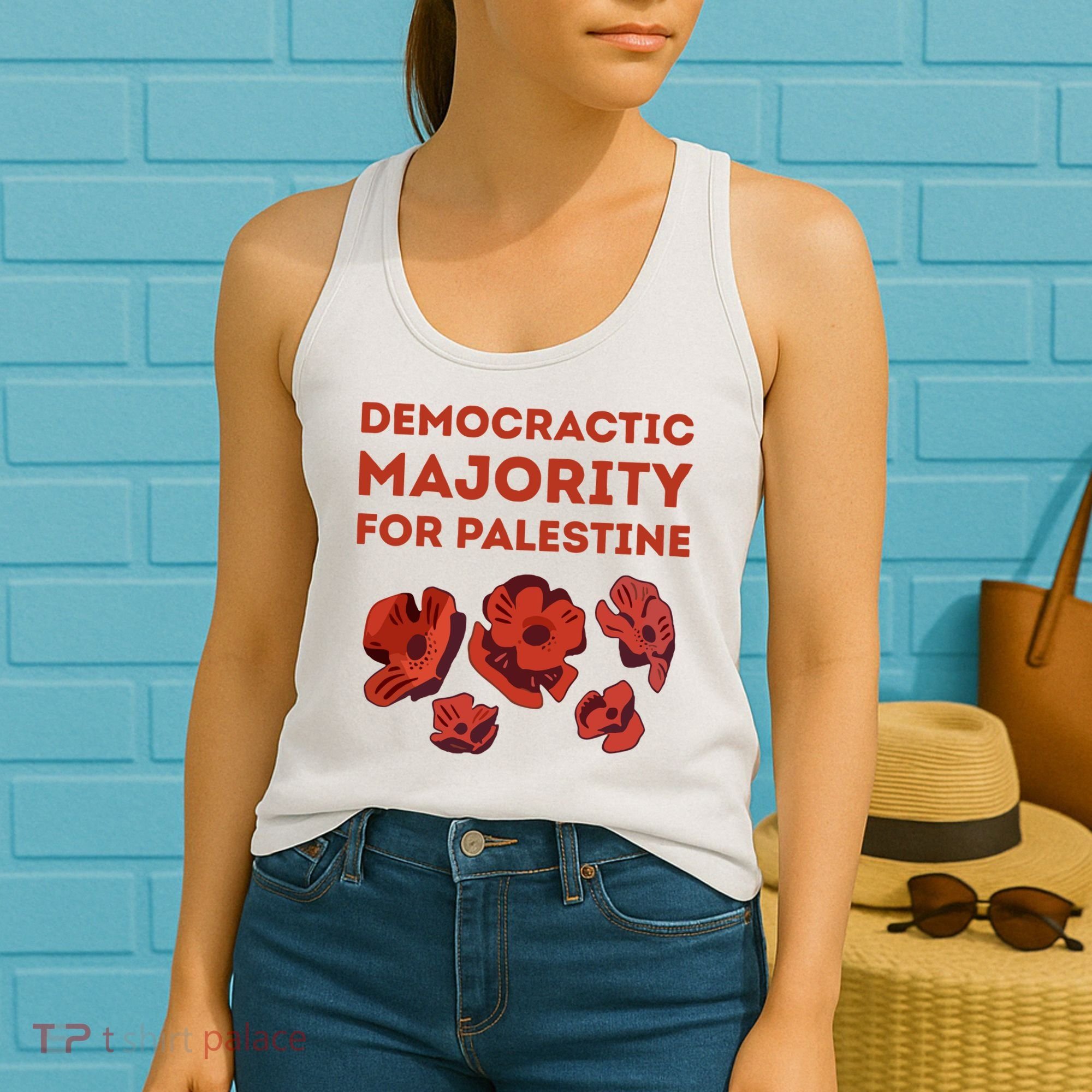 Democratic Majority For Palestine Women's Tank Top