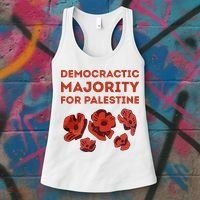 Democratic Majority For Palestine Women's Tank Top thumb 3