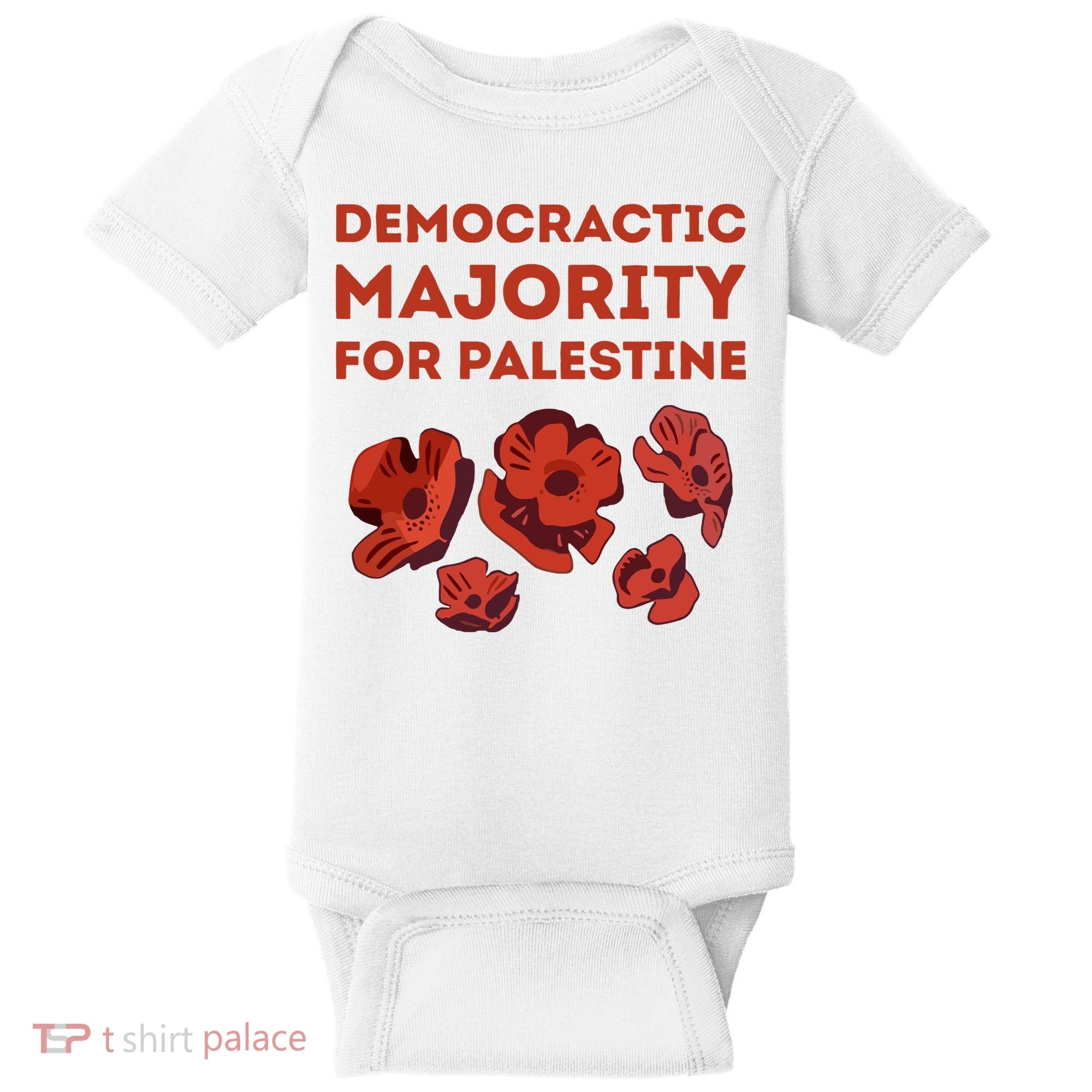 Democratic Majority For Palestine Baby Bodysuit