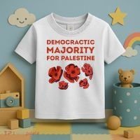 Democratic Majority For Palestine Toddler T-Shirt thumb 3