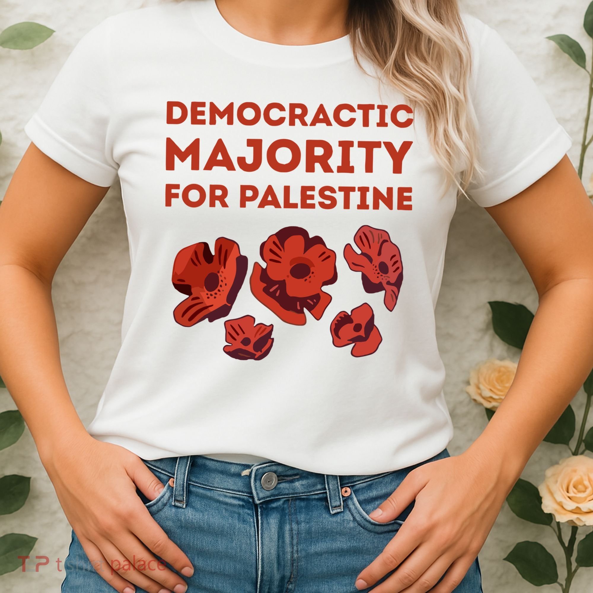 Democratic Majority For Palestine Women's T-Shirt