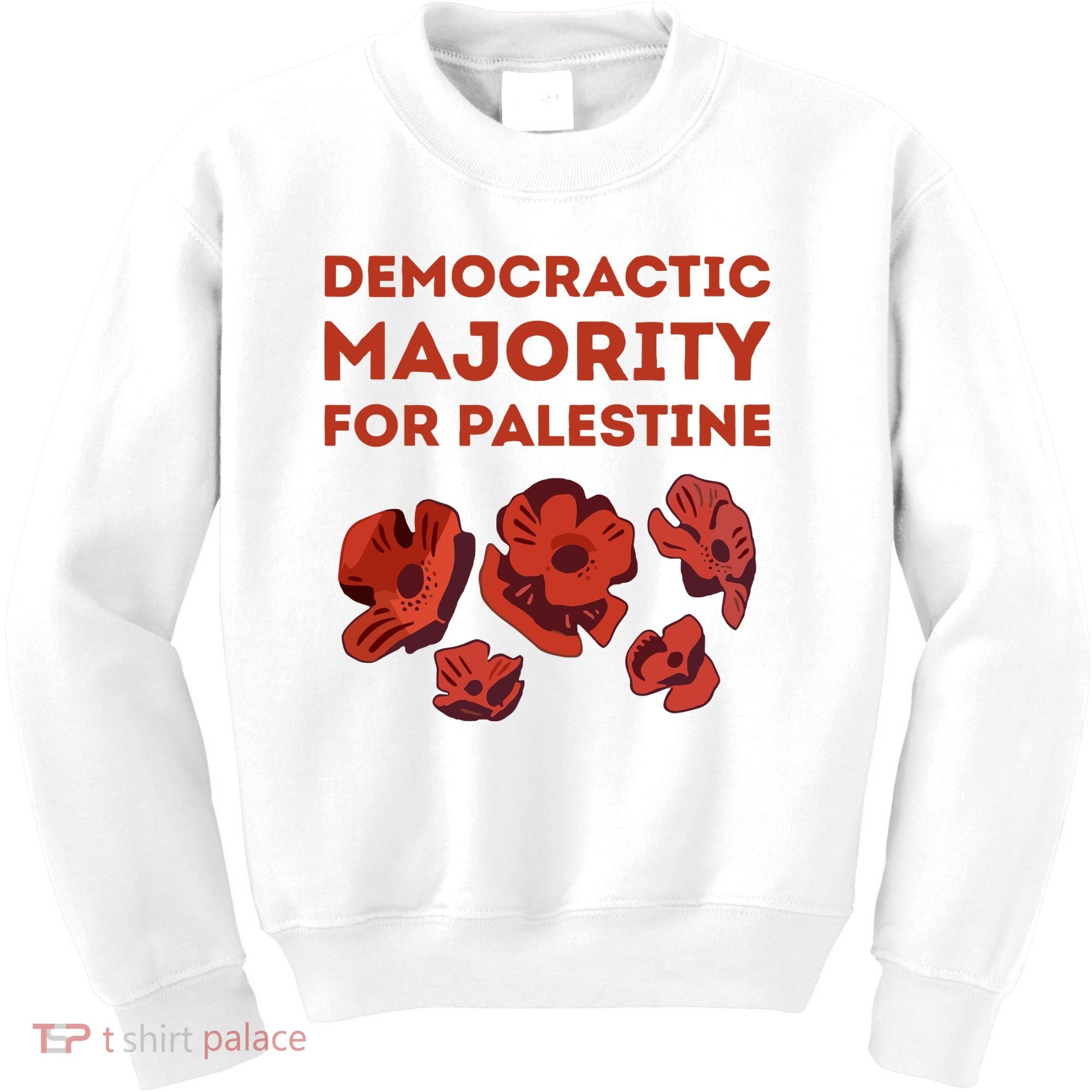 Democratic Majority For Palestine Kids Sweatshirt
