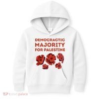 Democratic Majority For Palestine Kids Hoodie thumb 0