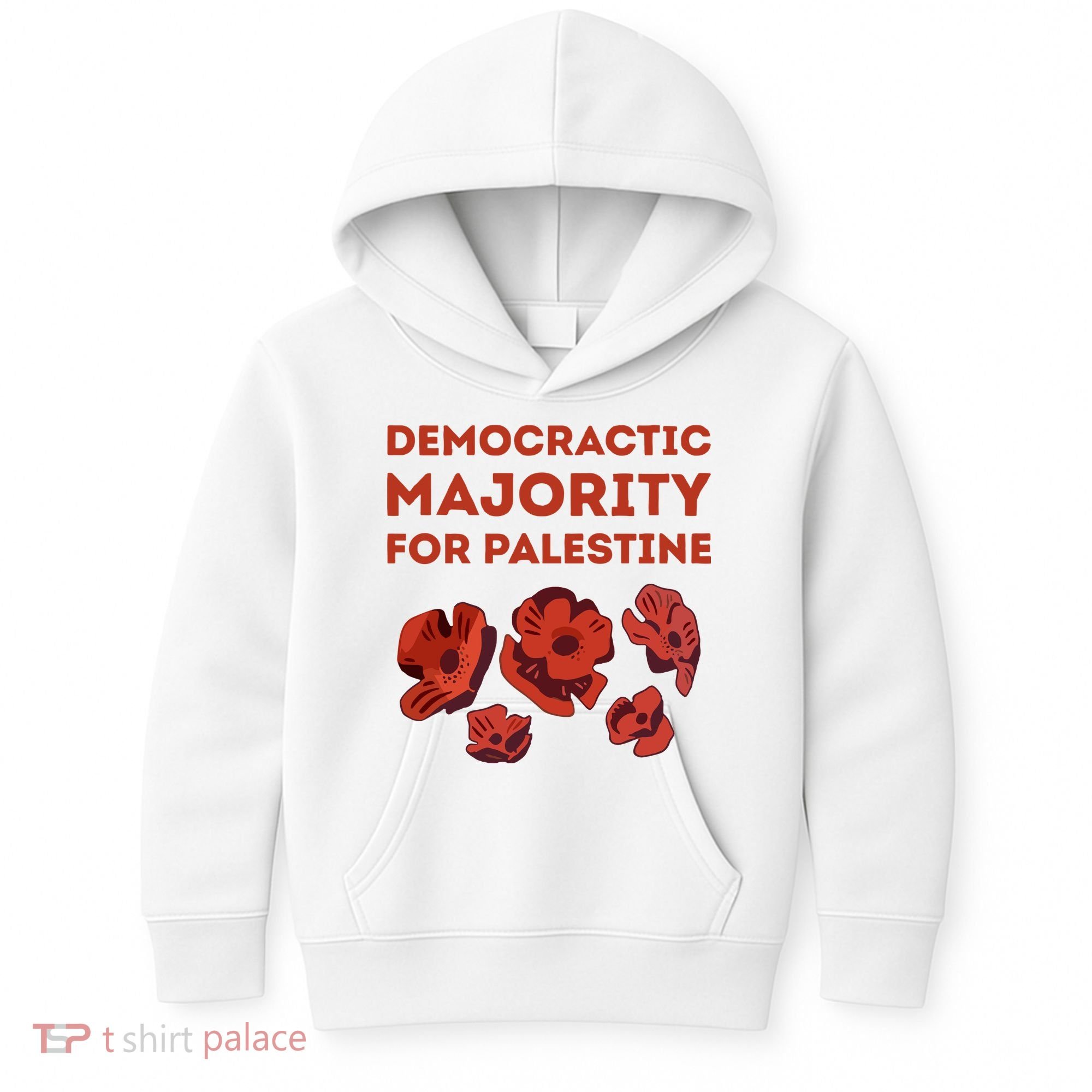 Democratic Majority For Palestine Kids Hoodie