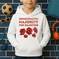 Democratic Majority For Palestine Kids Hoodie thumb 2