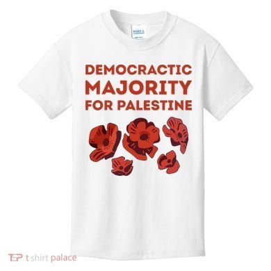 Democratic Majority For Palestine Kids T-Shirt