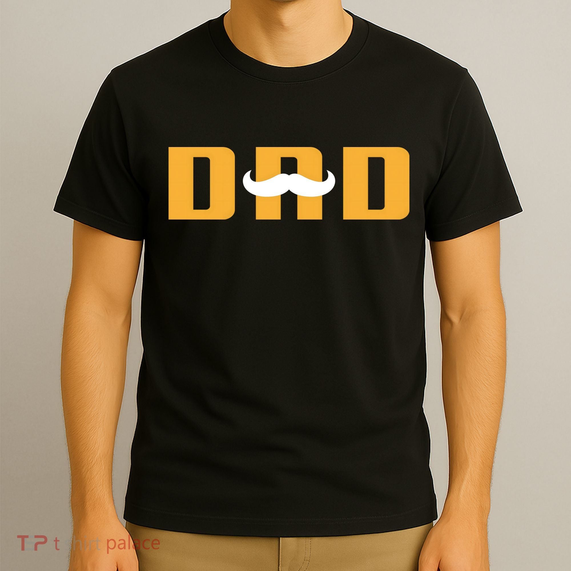 Dad Mustache Fathers Day T-Shirt