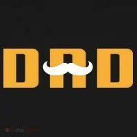 Dad Mustache Fathers Day Baby Bodysuit thumb 2