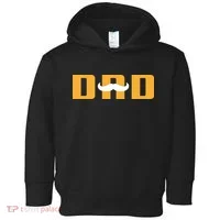 Dad Mustache Fathers Day Toddler Hoodie thumb 0