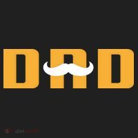 Dad Mustache Fathers Day Golf Towel thumb 3