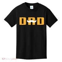 Dad Mustache Fathers Day Kids T-Shirt thumb 0
