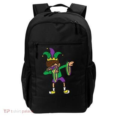 Dabbing Mardi Gras Dance Backpack