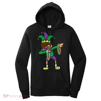 Dabbing Mardi Gras Dance Women's Hoodie