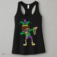 Dabbing Mardi Gras Dance Women's Tank Top thumb 3
