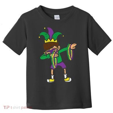 Dabbing Mardi Gras Dance Toddler T-Shirt