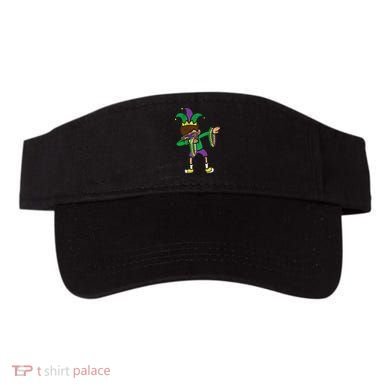 Dabbing Mardi Gras Dance Visor