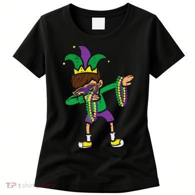 Dabbing Mardi Gras Dance Women's T-Shirt