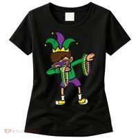 Dabbing Mardi Gras Dance Women's T-Shirt thumb 0