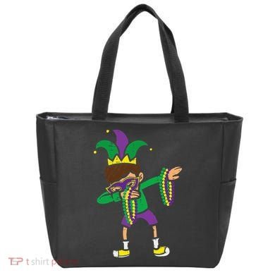 Dabbing Mardi Gras Dance Tote Bag