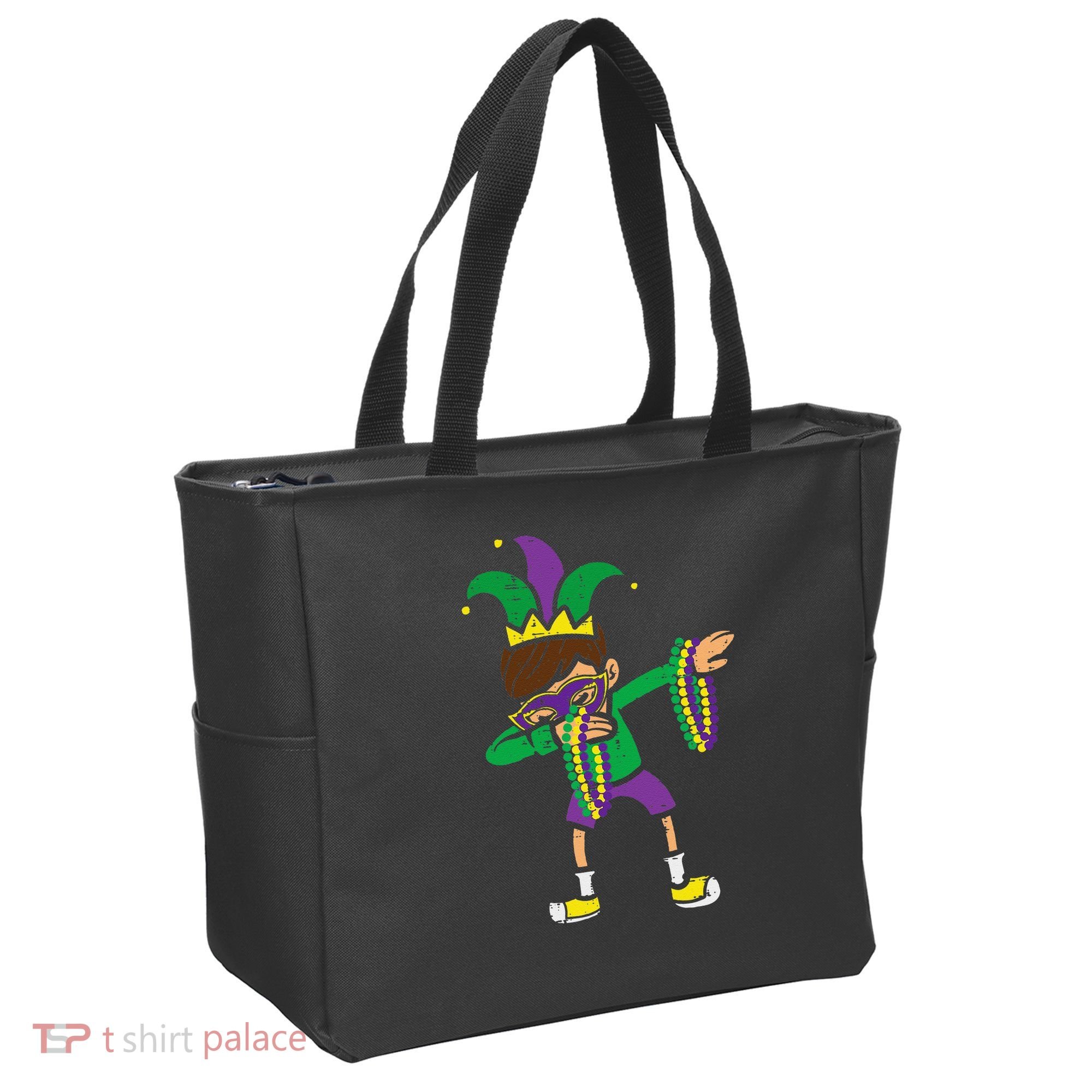 Dabbing Mardi Gras Dance Tote Bag