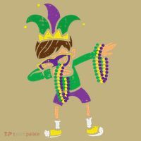 Dabbing Mardi Gras Dance Sweatshirt thumb 2