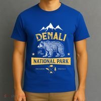 Denali Meaningful Gift National Park And Preserve Alaska Vintage T-Shirt thumb 3