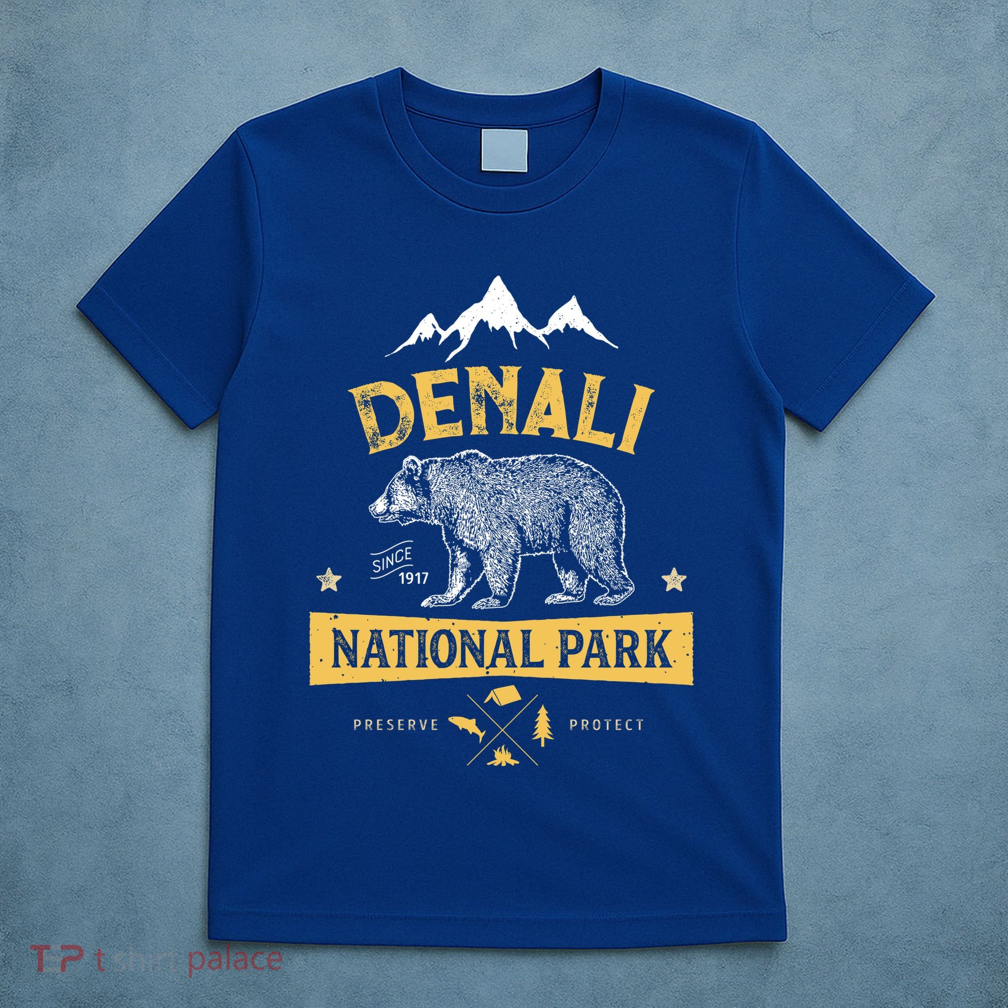 Denali Meaningful Gift National Park And Preserve Alaska Vintage T-Shirt