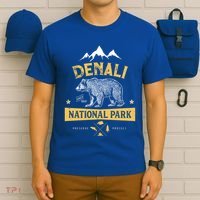 Denali Meaningful Gift National Park And Preserve Alaska Vintage T-Shirt thumb 6