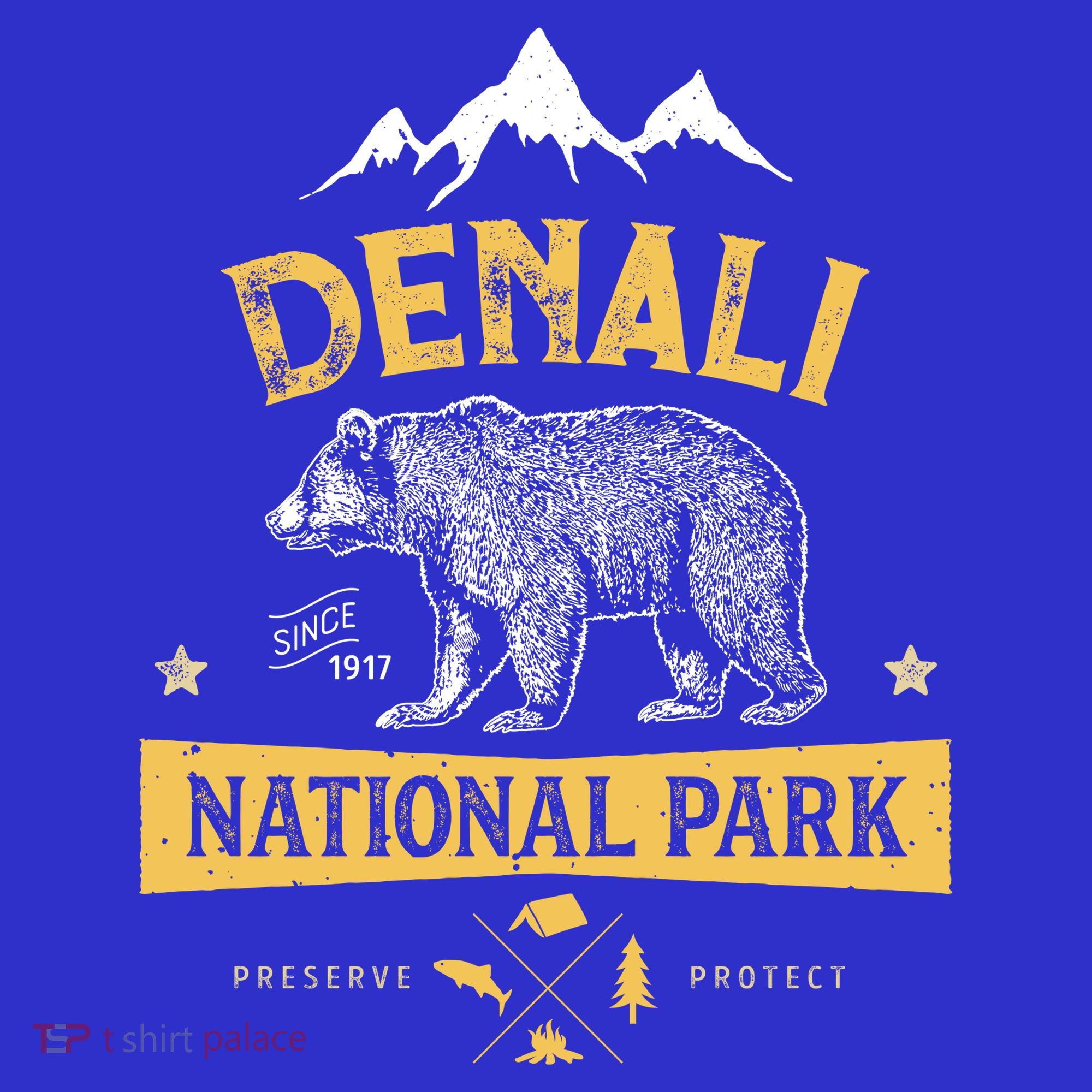 Denali Meaningful Gift National Park And Preserve Alaska Vintage T-Shirt