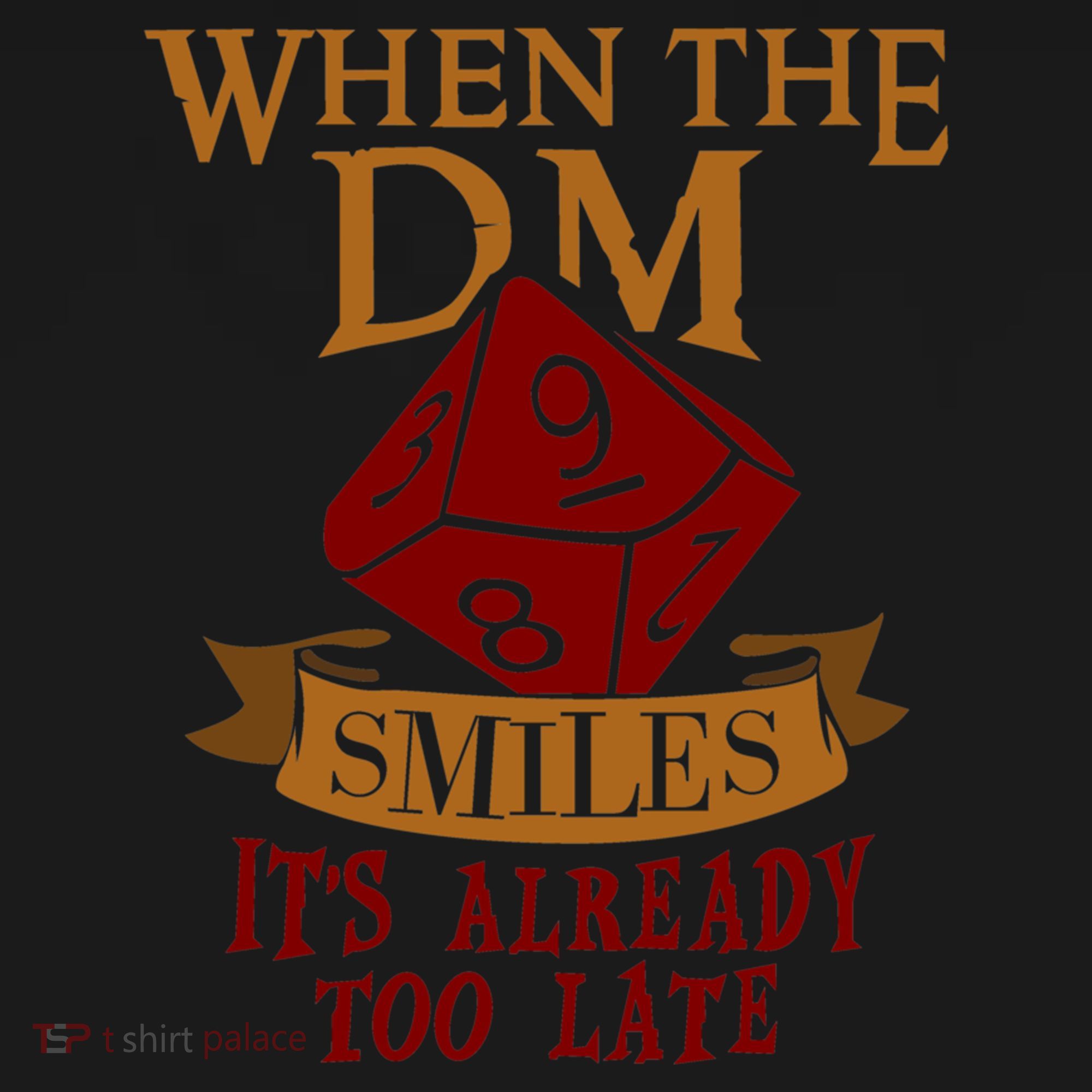 Dungeon Master Gift Dungeon Master  Geeky Gift When The Dungeon Master Smiles Backpack