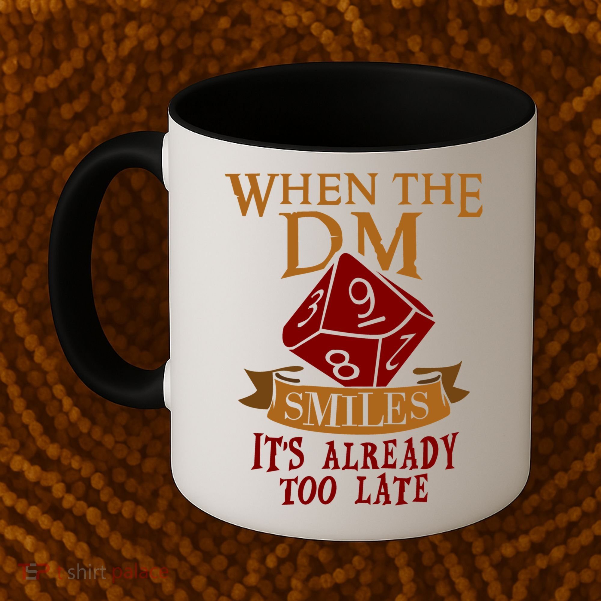 Dungeon Master Gift Dungeon Master  Geeky Gift When The Dungeon Master Smiles Coffee Mug