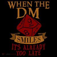 Dungeon Master Gift Dungeon Master  Geeky Gift When The Dungeon Master Smiles Women's Hoodie thumb 2