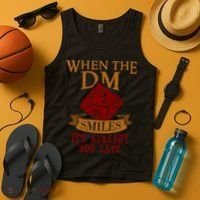 Dungeon Master Gift Dungeon Master  Geeky Gift When The Dungeon Master Smiles Tank Top thumb 4