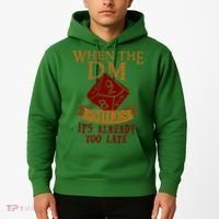 Dungeon Master Gift Dungeon Master  Geeky Gift When The Dungeon Master Smiles Hoodie thumb 2