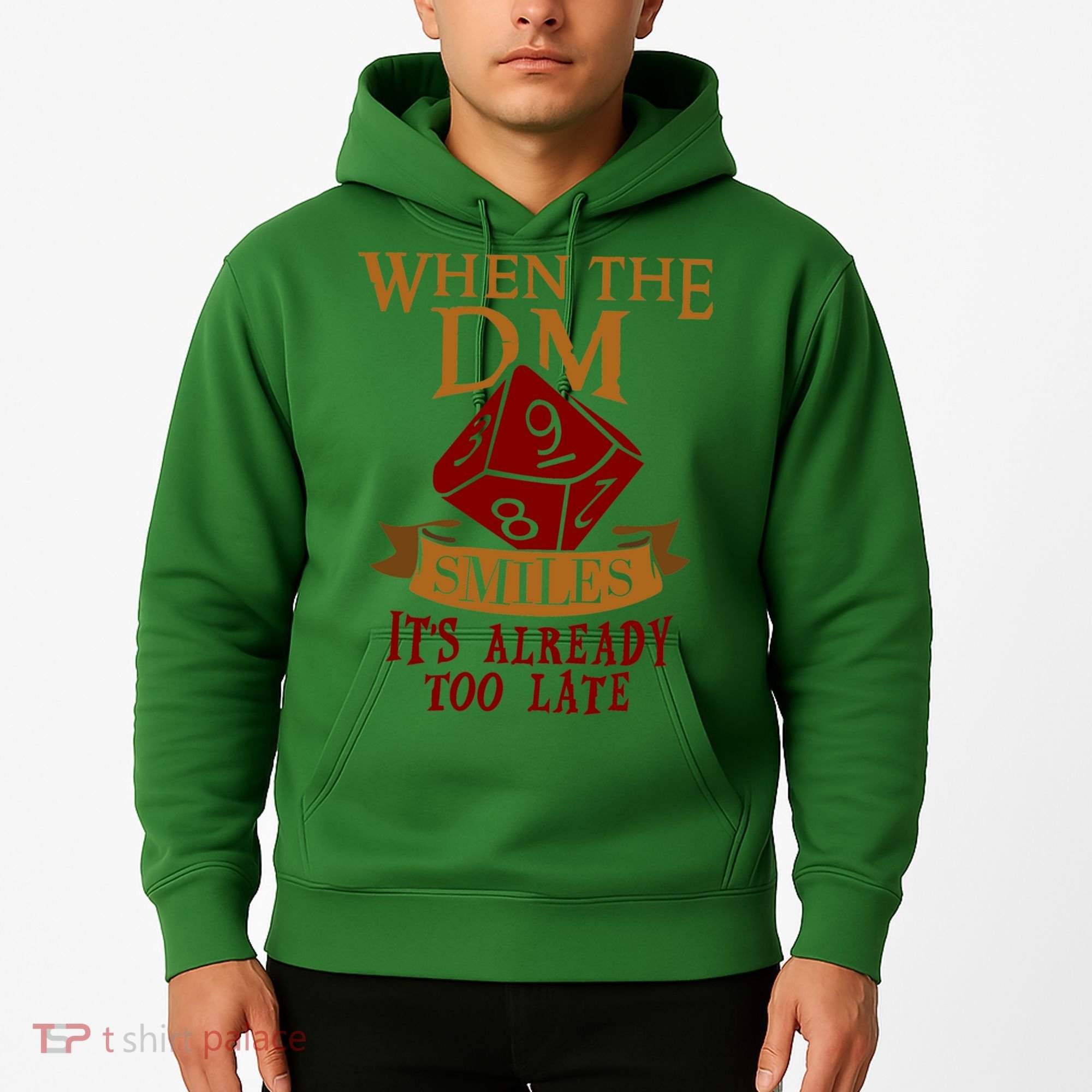 Dungeon Master Gift Dungeon Master  Geeky Gift When The Dungeon Master Smiles Hoodie