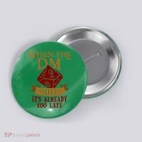Dungeon Master Gift Dungeon Master  Geeky Gift When The Dungeon Master Smiles Button thumb 0