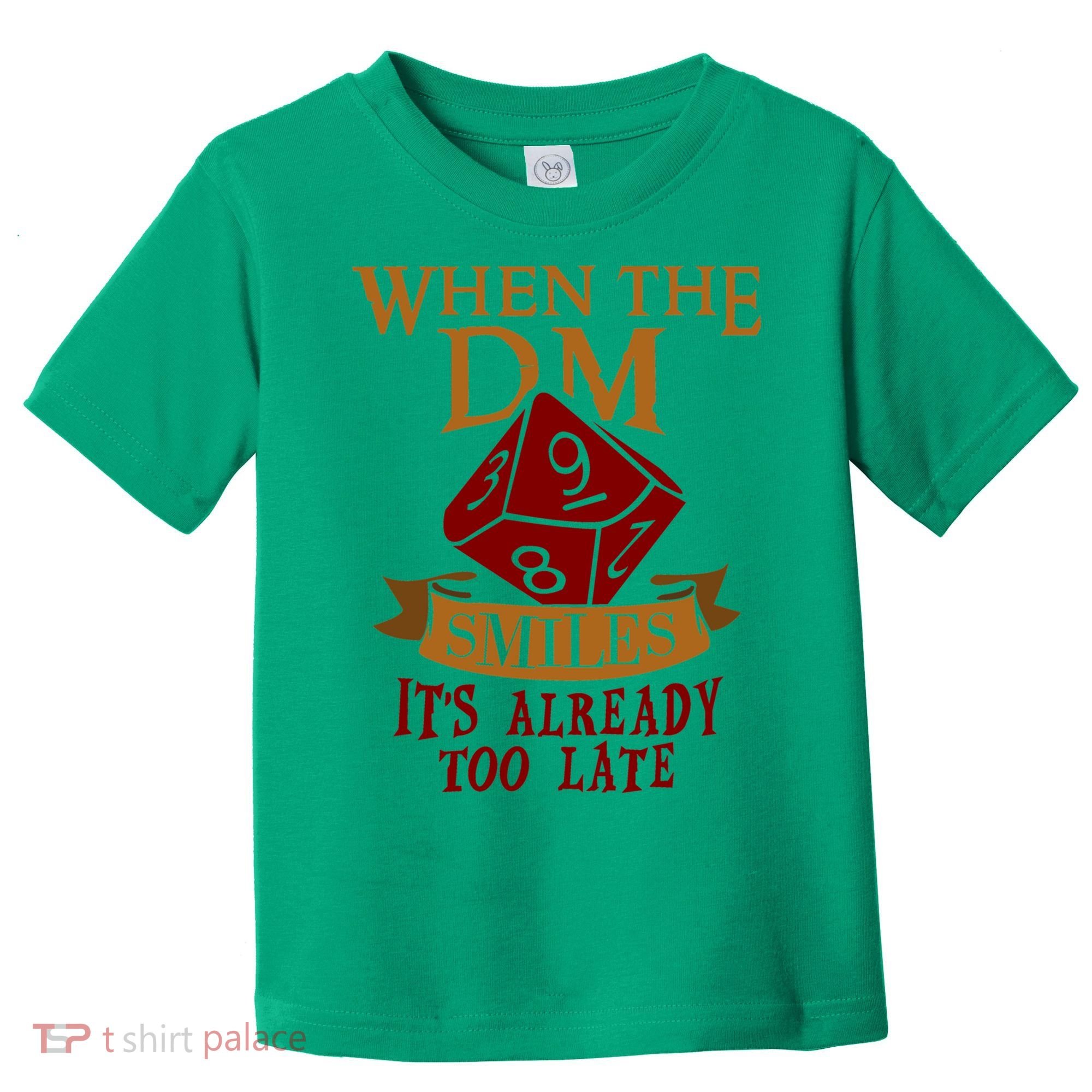 Dungeon Master Gift Dungeon Master  Geeky Gift When The Dungeon Master Smiles Toddler T-Shirt