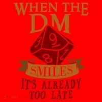 Dungeon Master Gift Dungeon Master  Geeky Gift When The Dungeon Master Smiles Santa Hat thumb 1