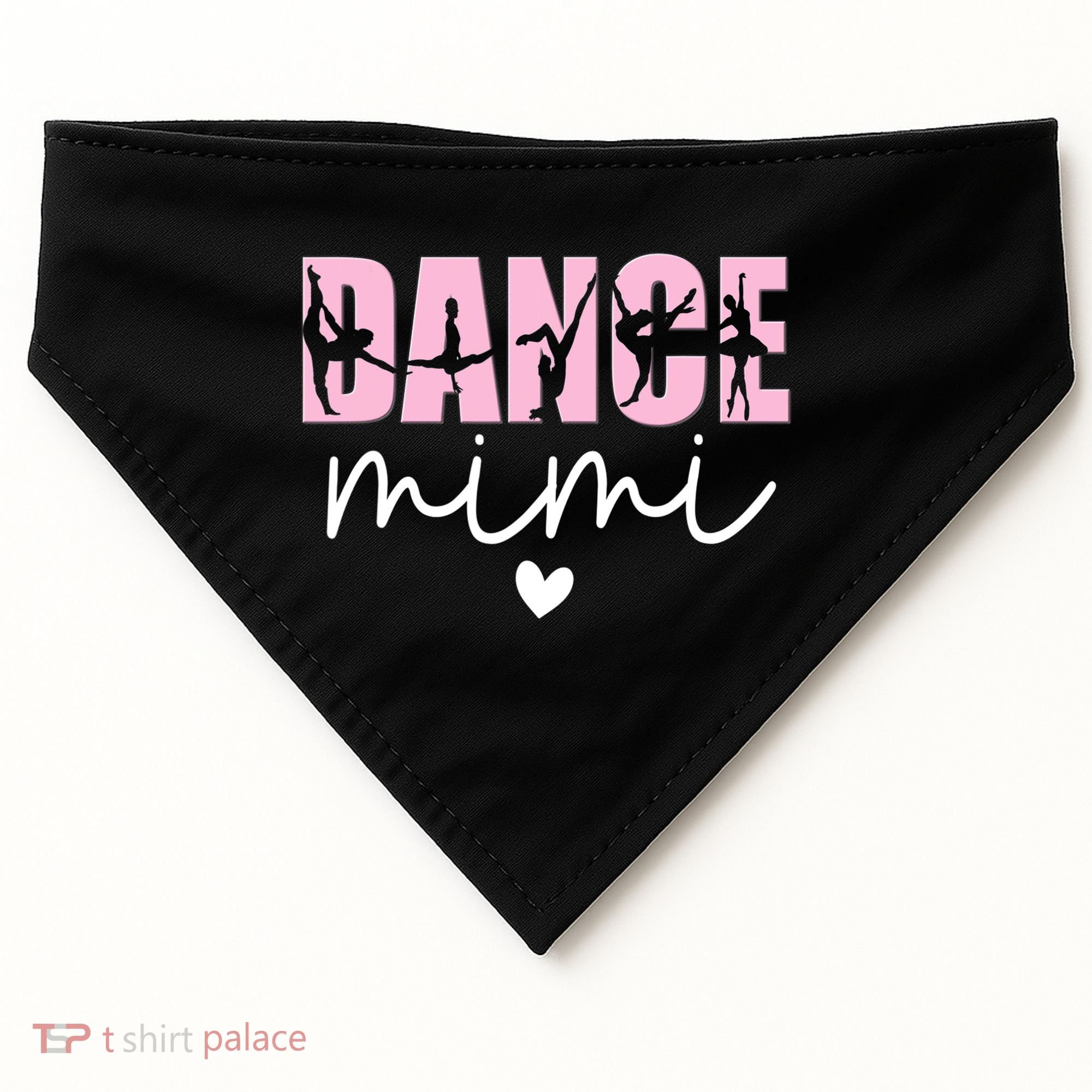 Dance Mimi Grandma Mimi Of A Dancer Dancing Mimi USA-Made Doggie Bandana
