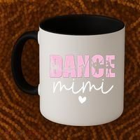 Dance Mimi Grandma Mimi Of A Dancer Dancing Mimi Coffee Mug thumb 2