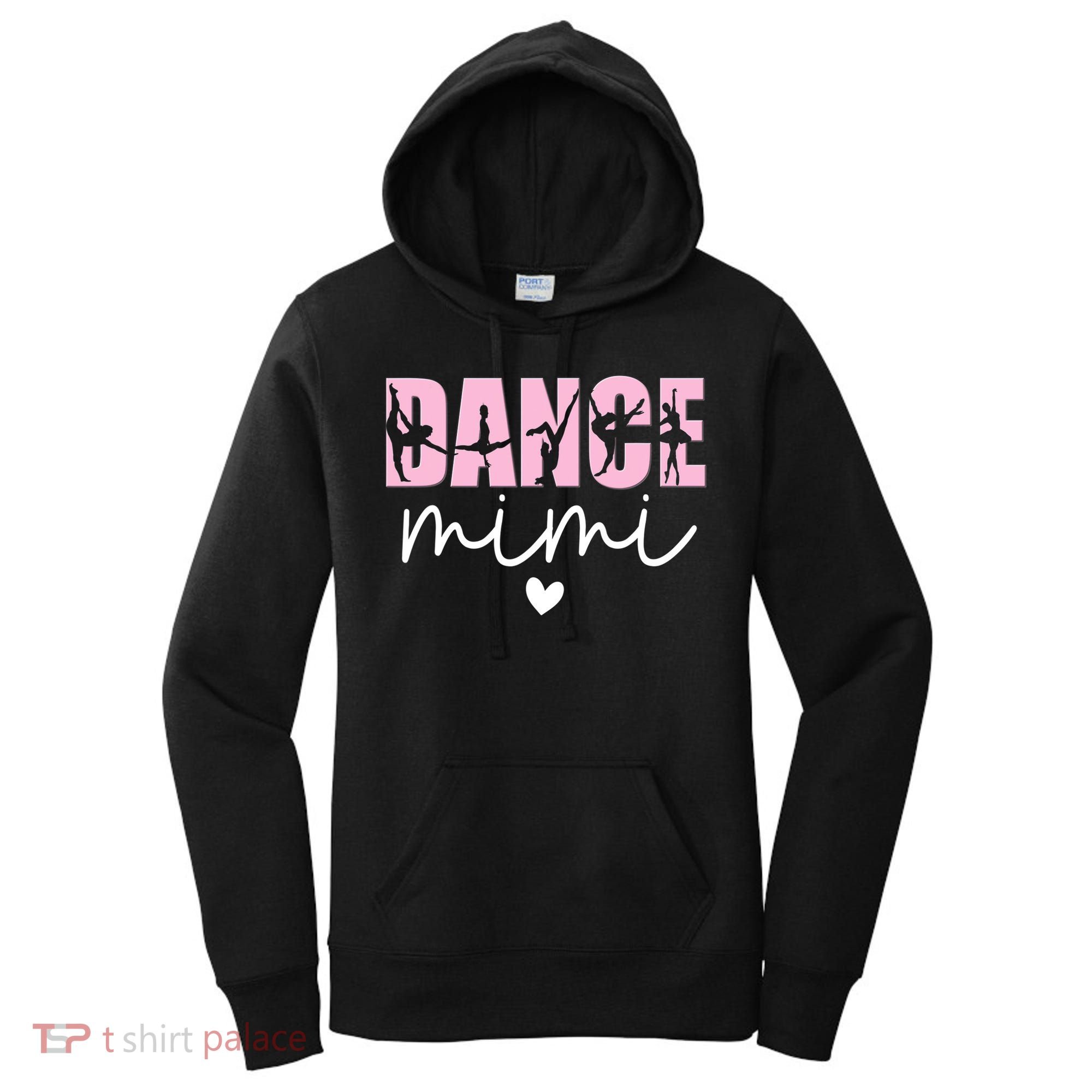 Dance Mimi Grandma Mimi Of A Dancer Dancing Mimi Women's Hoodie