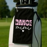 Dance Mimi Grandma Mimi Of A Dancer Dancing Mimi Golf Towel thumb 2