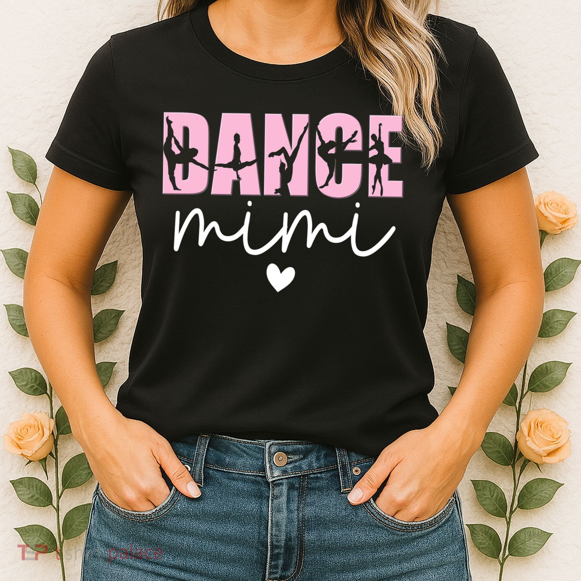 Dance Mimi Grandma Mimi Of A Dancer Dancing Mimi Women's T-Shirt