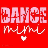 Dance Mimi Grandma Mimi Of A Dancer Dancing Mimi Santa Hat thumb 1