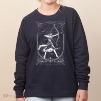 Diana Moon Goddess Celestial Deity Roman Mythology Women's Sweatshirt thumb 0