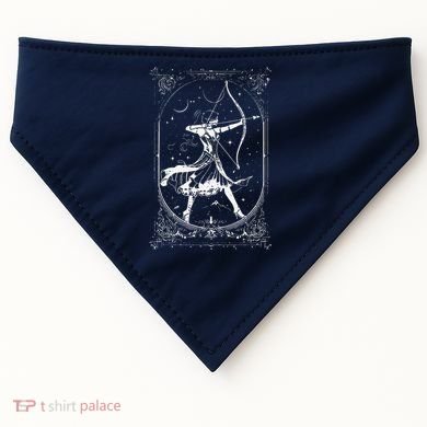 Diana Moon Goddess Celestial Deity Roman Mythology USA-Made Doggie Bandana
